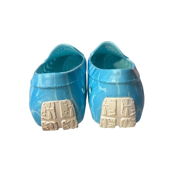 Floafers Mens Water Shoes Marble Blue Slip-On Size 13 Rubber Sole Breathable - Picture 4 of 7